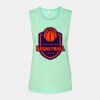 Bella + Canvas - Women's Flowy Scoop Muscle Tank - 8803 Thumbnail