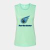 Bella + Canvas - Women's Flowy Scoop Muscle Tank - 8803 Thumbnail