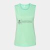 Bella + Canvas - Women's Flowy Scoop Muscle Tank - 8803 Thumbnail