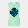 Bella + Canvas - Women's Flowy Scoop Muscle Tank - 8803 Thumbnail