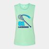 Bella + Canvas - Women's Flowy Scoop Muscle Tank - 8803 Thumbnail