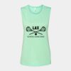 Bella + Canvas - Women's Flowy Scoop Muscle Tank - 8803 Thumbnail