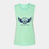 Bella + Canvas - Women's Flowy Scoop Muscle Tank - 8803 Thumbnail