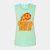 Bella + Canvas - Women's Flowy Scoop Muscle Tank - 8803 Thumbnail
