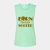 Bella + Canvas - Women's Flowy Scoop Muscle Tank - 8803 Thumbnail
