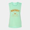 Bella + Canvas - Women's Flowy Scoop Muscle Tank - 8803 Thumbnail