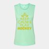Bella + Canvas - Women's Flowy Scoop Muscle Tank - 8803 Thumbnail