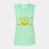 Bella + Canvas - Women's Flowy Scoop Muscle Tank - 8803 Thumbnail