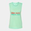 Bella + Canvas - Women's Flowy Scoop Muscle Tank - 8803 Thumbnail