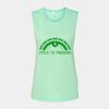 Bella + Canvas - Women's Flowy Scoop Muscle Tank - 8803 Thumbnail