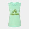 Bella + Canvas - Women's Flowy Scoop Muscle Tank - 8803 Thumbnail