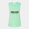 Bella + Canvas - Women's Flowy Scoop Muscle Tank - 8803 Thumbnail