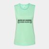 Bella + Canvas - Women's Flowy Scoop Muscle Tank - 8803 Thumbnail