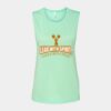 Bella + Canvas - Women's Flowy Scoop Muscle Tank - 8803 Thumbnail