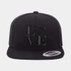 Yupoong - Wool Blend Flat Bill Snapback Cap - 6089M Thumbnail