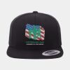 Yupoong - Wool Blend Flat Bill Snapback Cap - 6089M Thumbnail